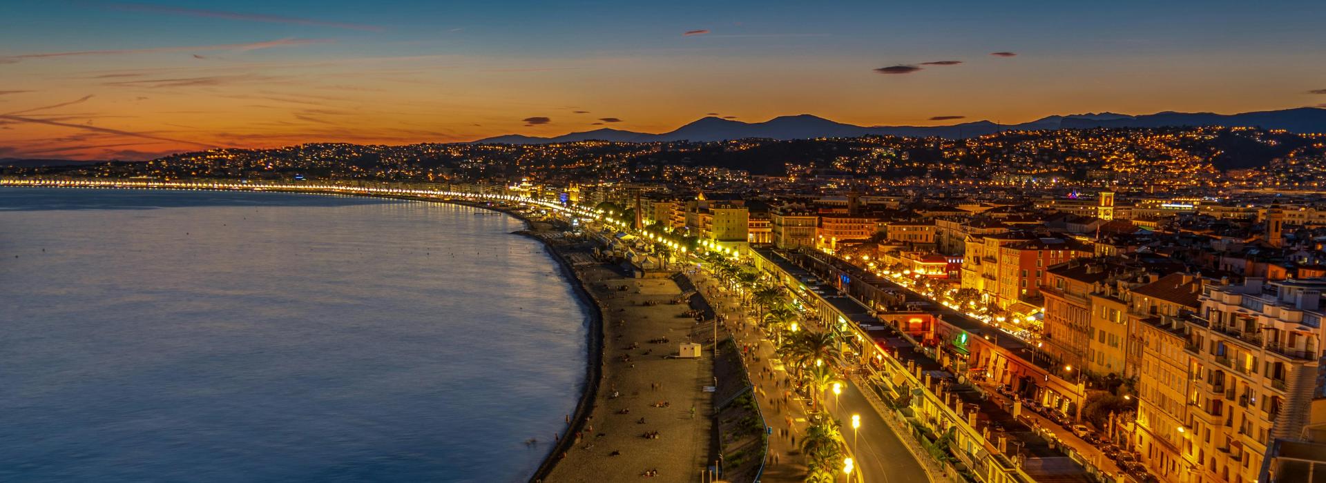 Nice by night - promenade des anglais