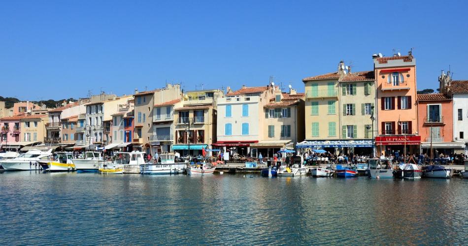 Cassis boats harbour