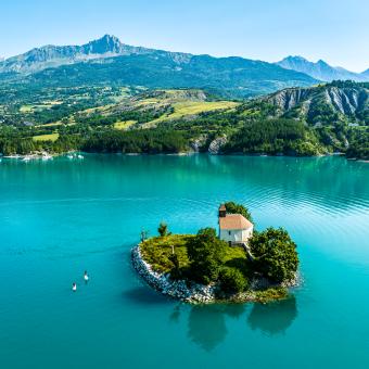 Lac de Serre-Ponçon - Saint Michel Déesse incoming
