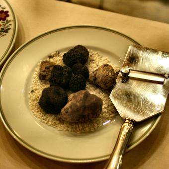 Truffe assiette